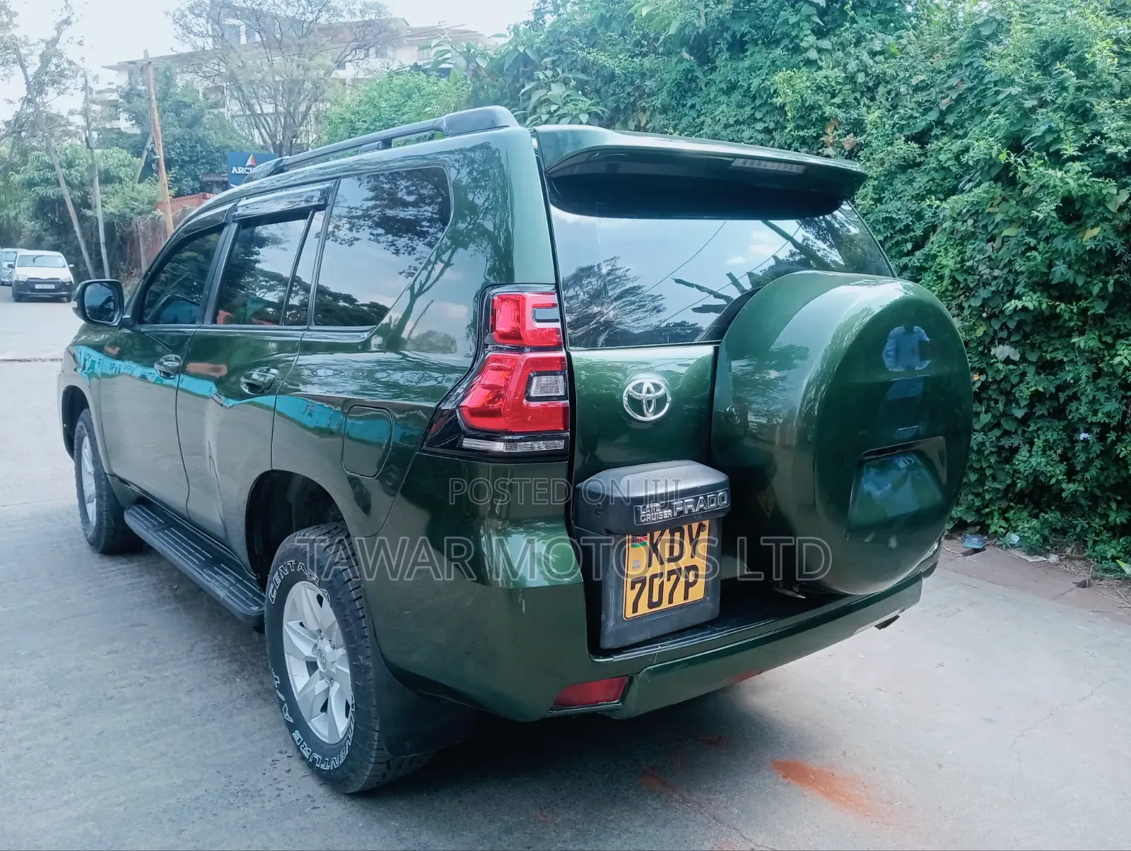 Toyota Land Cruiser Prado 2012 Green