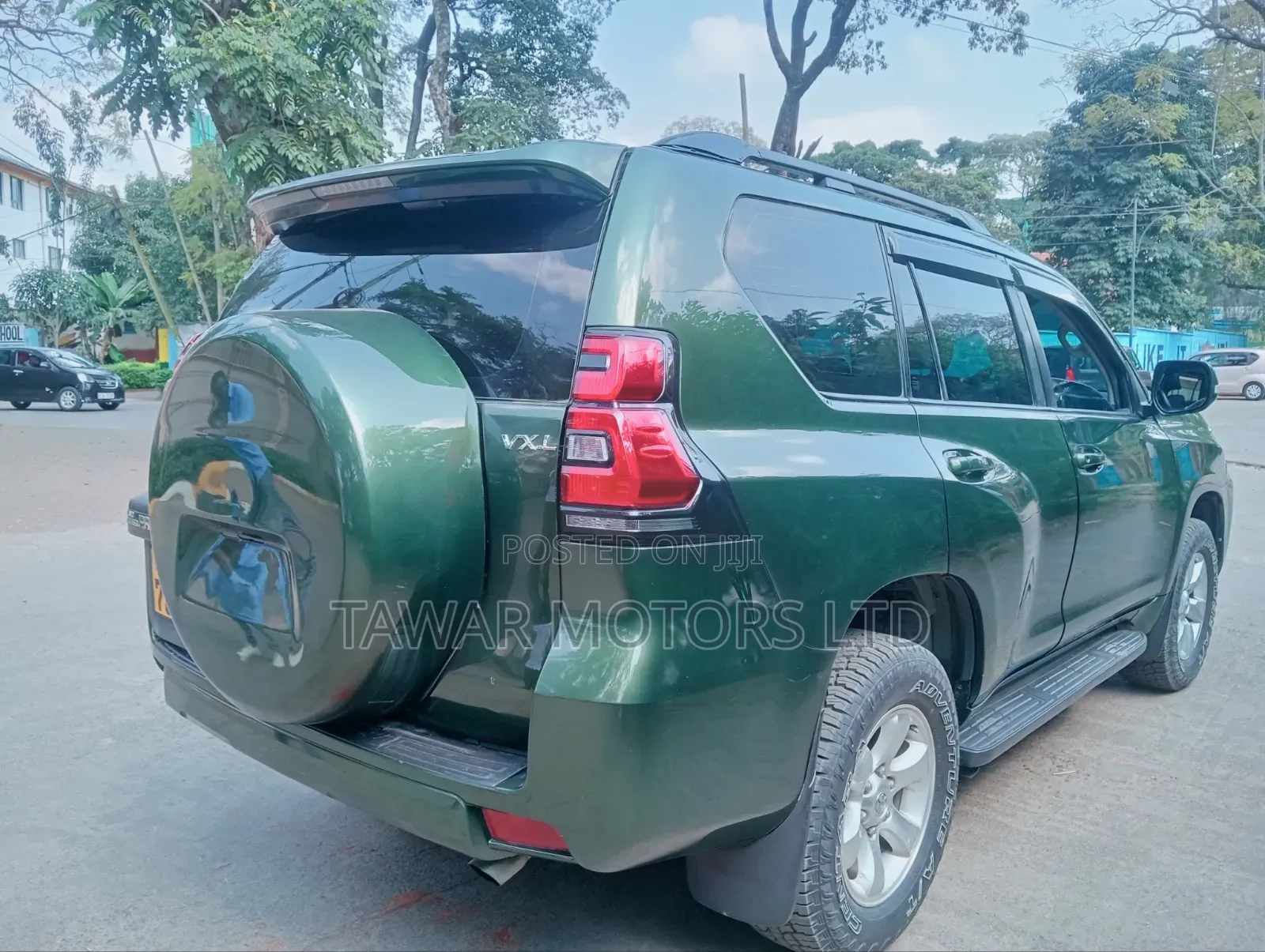 Toyota Land Cruiser Prado 2012 Green