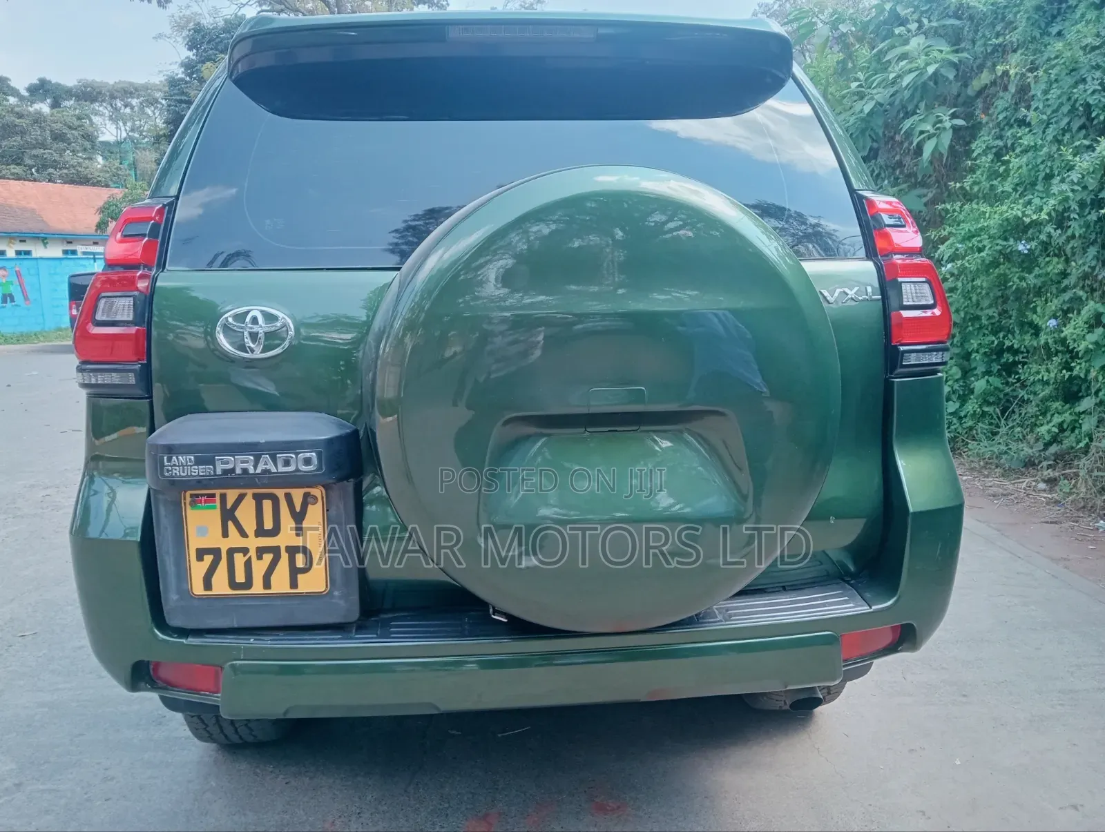 Toyota Land Cruiser Prado 2012 Green