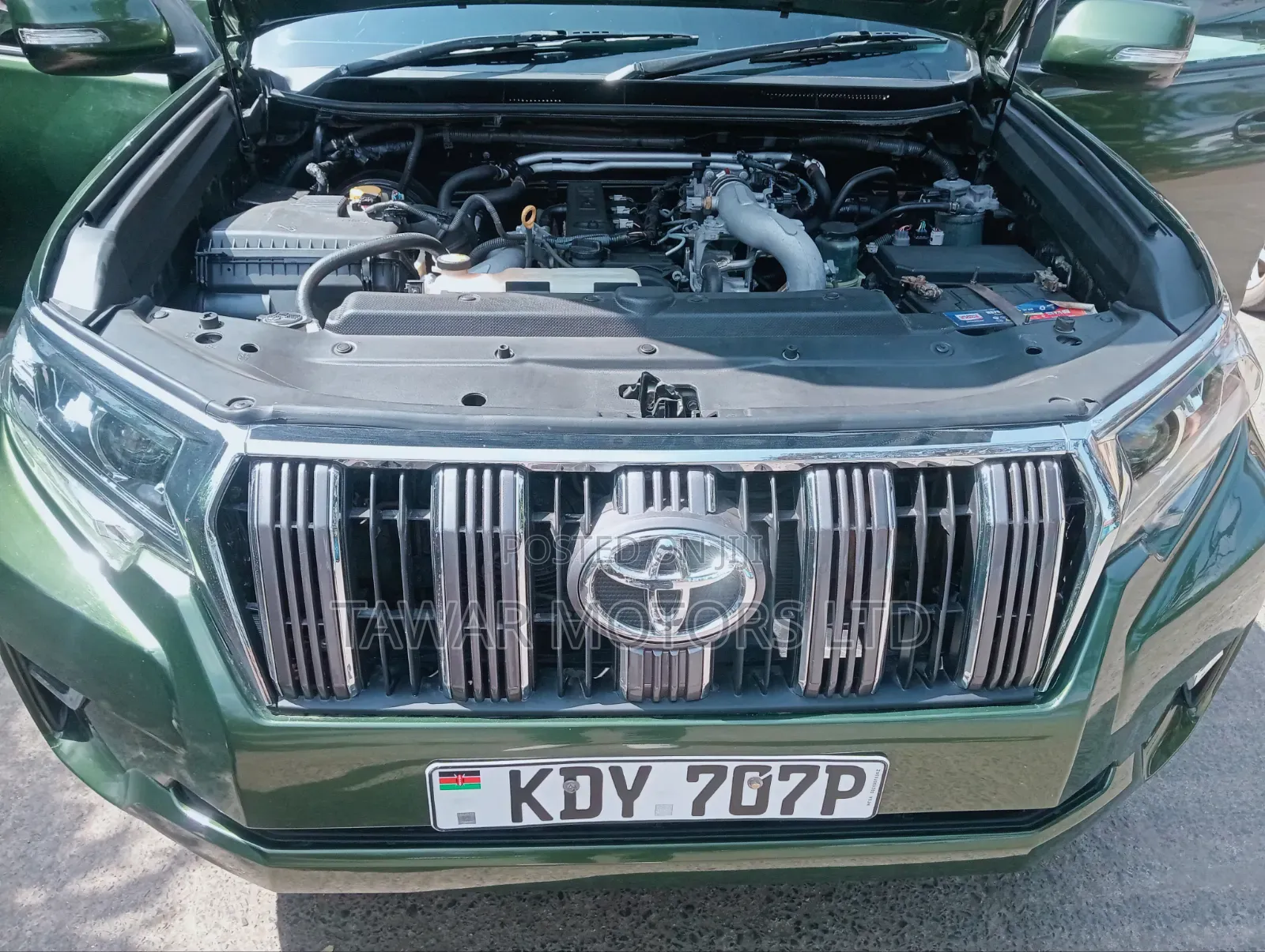 Toyota Land Cruiser Prado 2012 Green