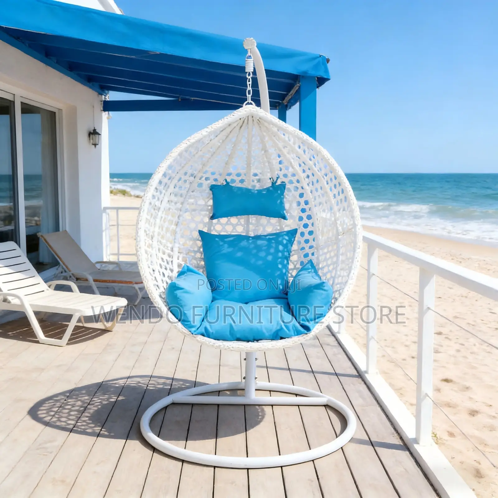 Home Chairs; Rattan Balcony Hammock Outdoor Swing