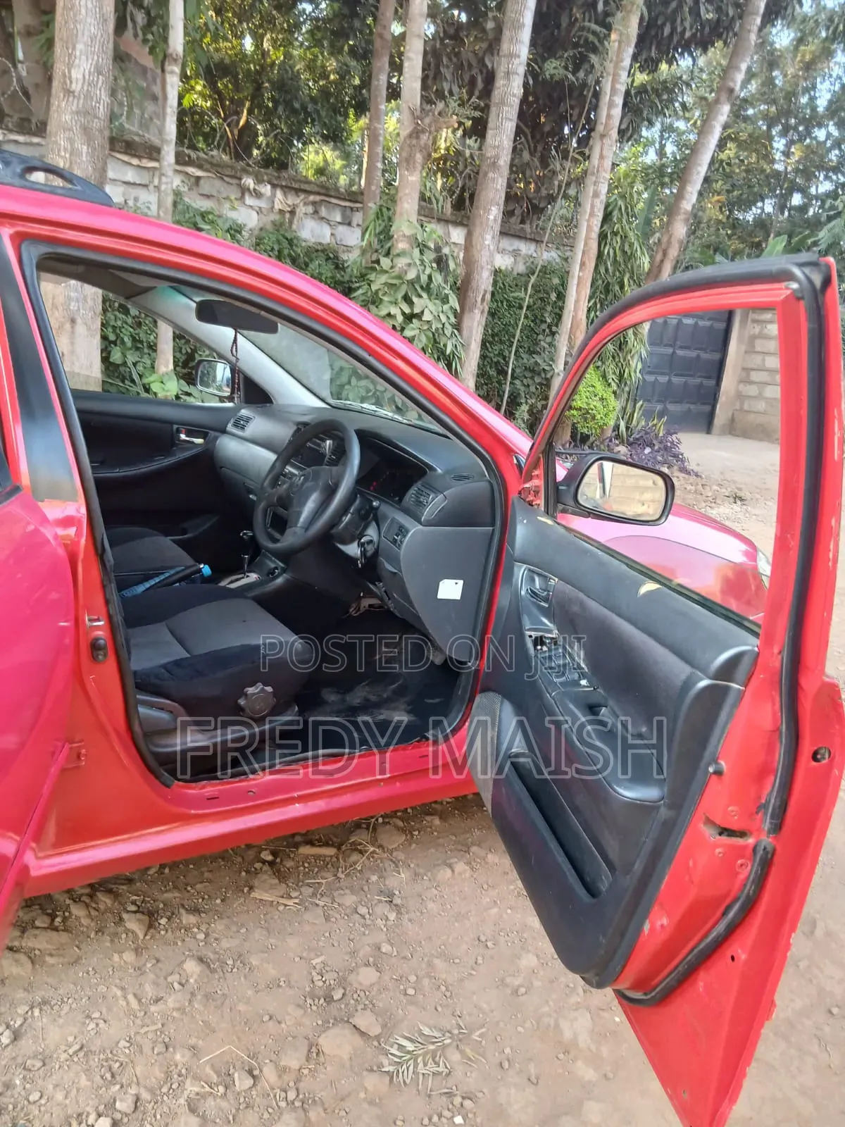 Toyota Corolla Fielder 2008 Red