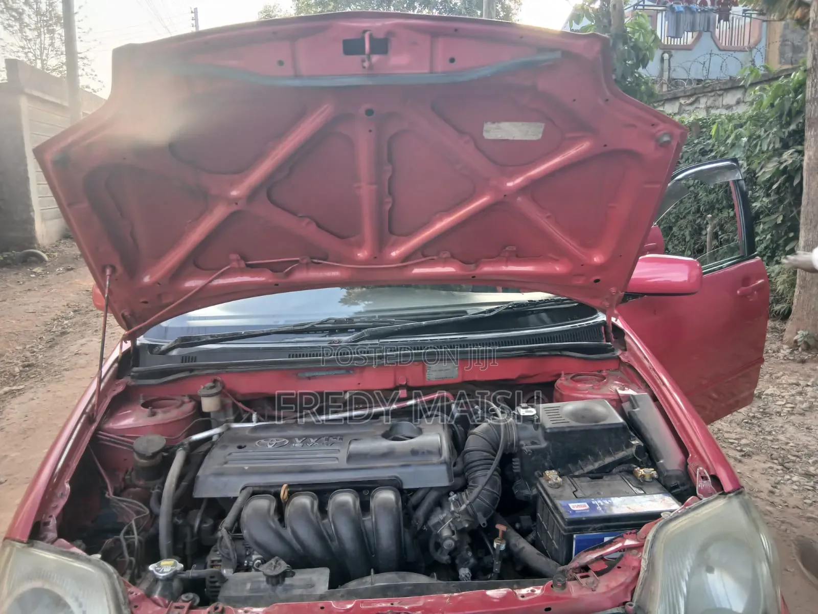 Toyota Corolla Fielder 2008 Red
