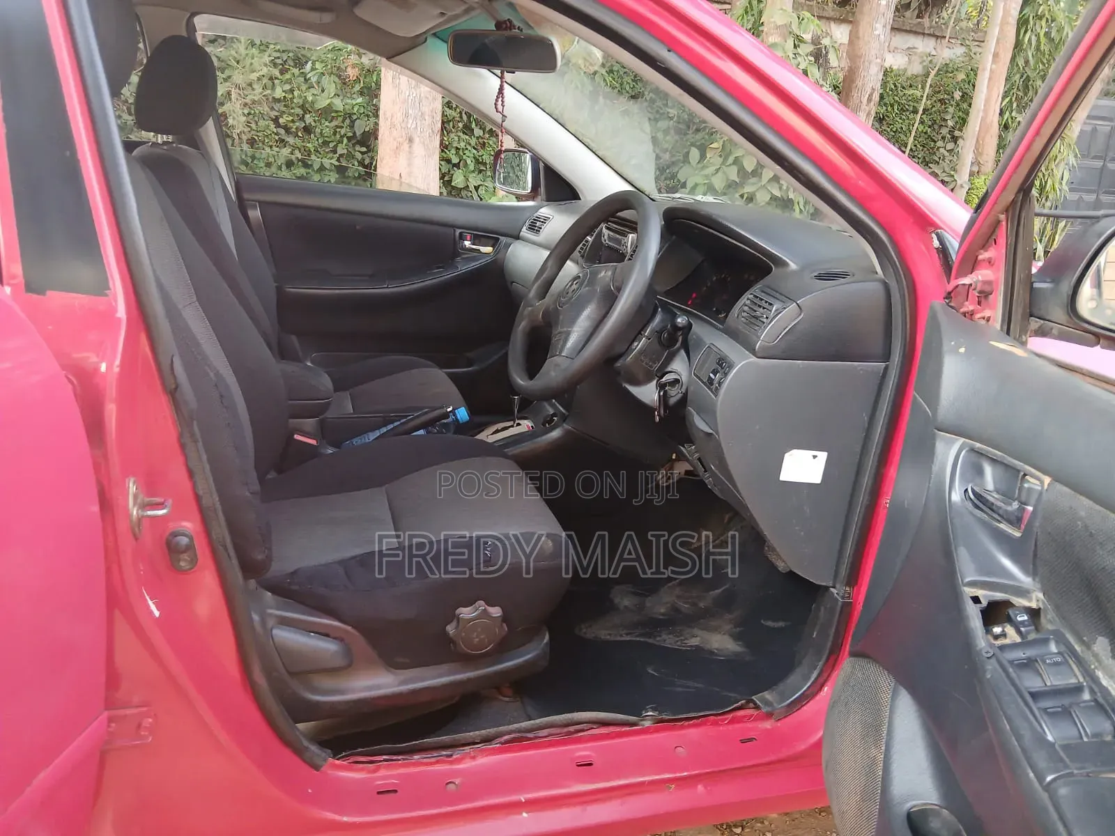 Toyota Corolla Fielder 2008 Red