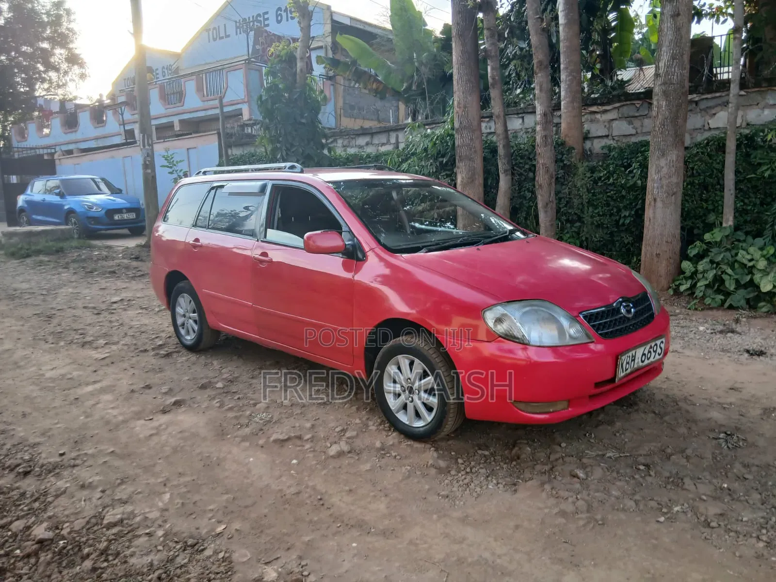 Toyota Corolla Fielder 2008 Red