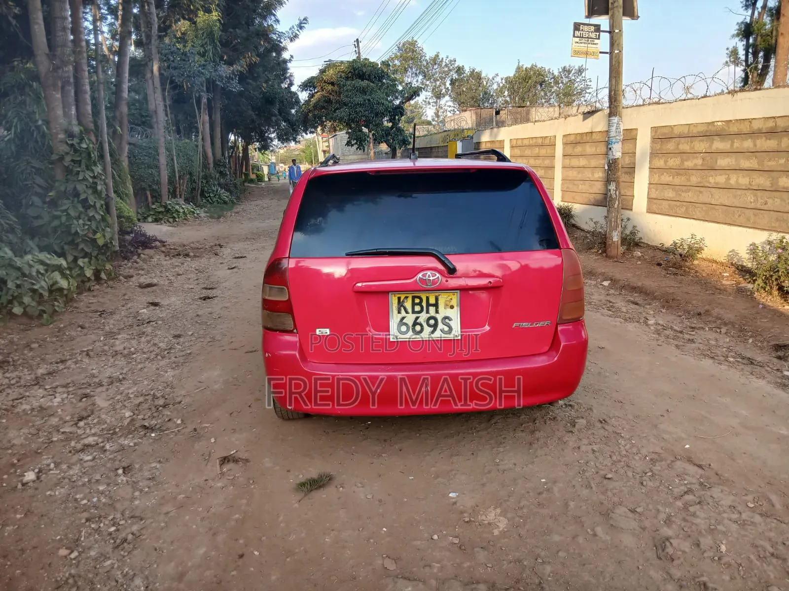 Toyota Corolla Fielder 2008 Red