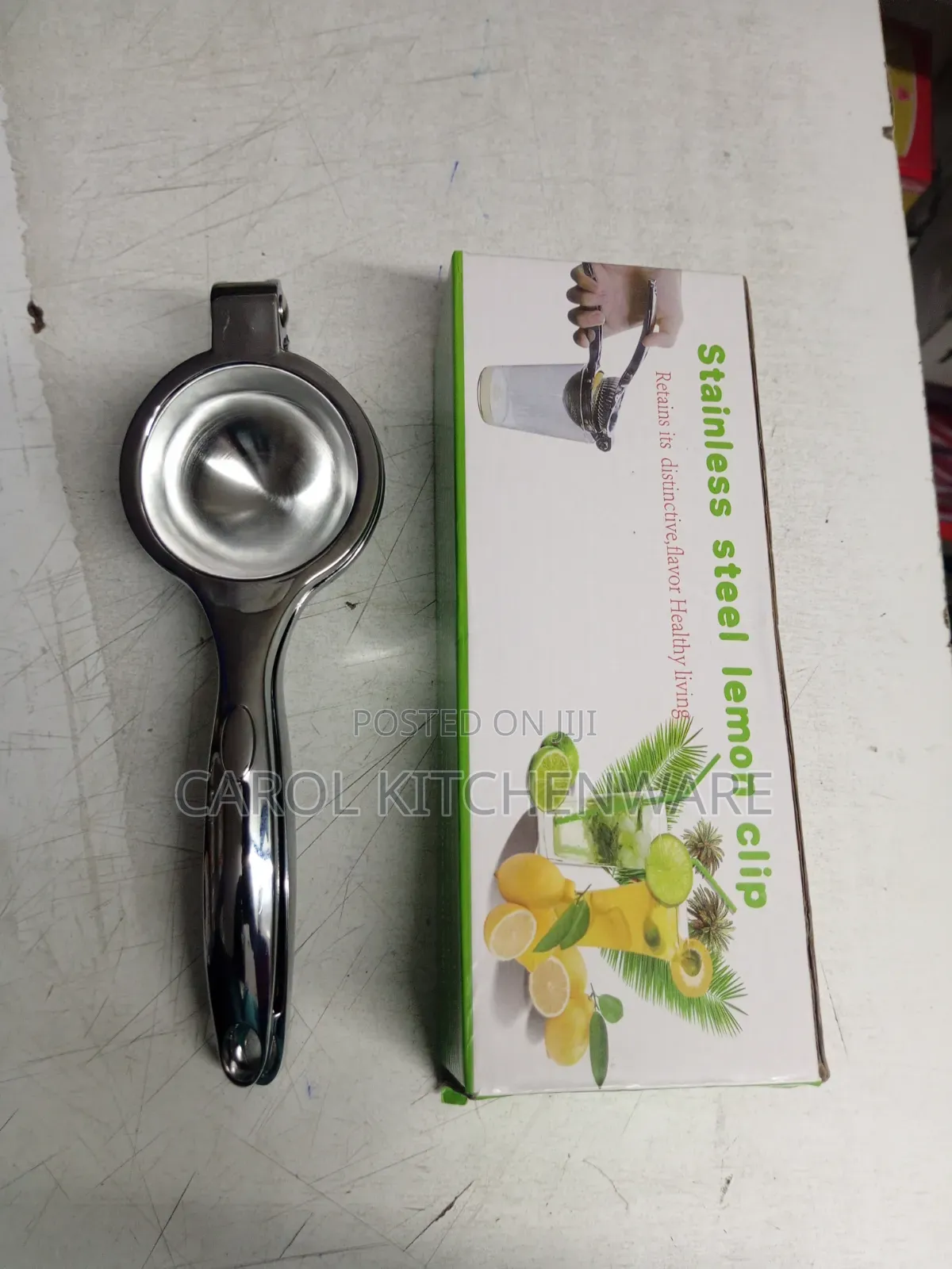 Stainless Steel Lemon Clip / Lemon Squeezer
