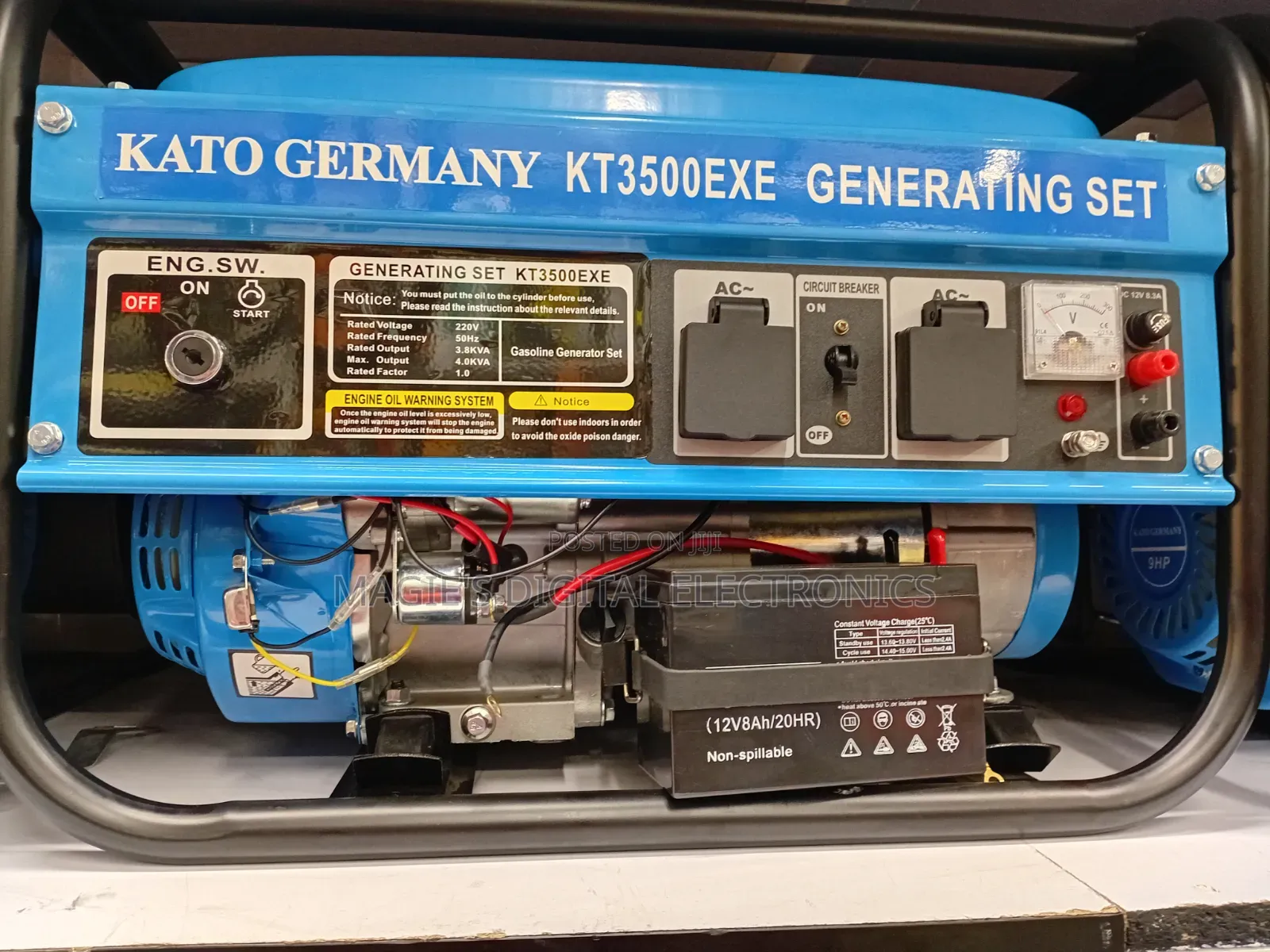 Best Quality 4kva Kato Germany Petrol Generator