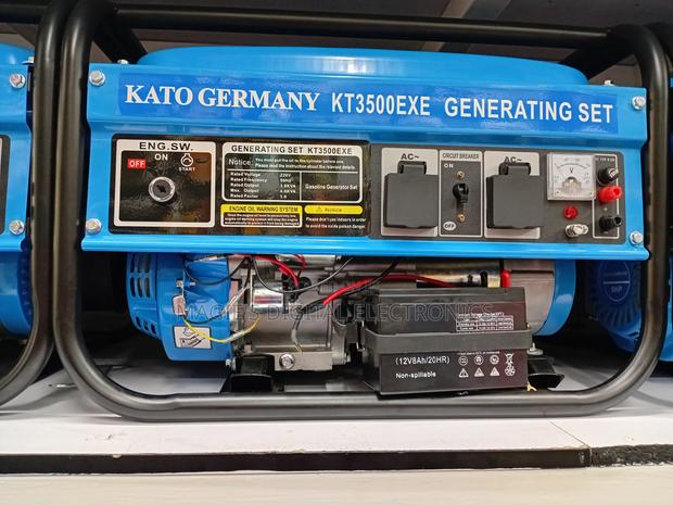 Most Genuine 4kva Kato Germany Petrol Generator - thumbnail 2