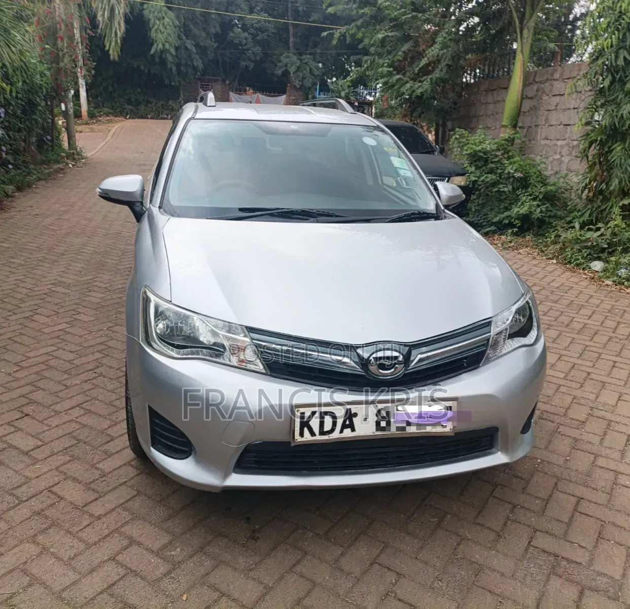 Toyota Corolla Fielder 2013 Silver