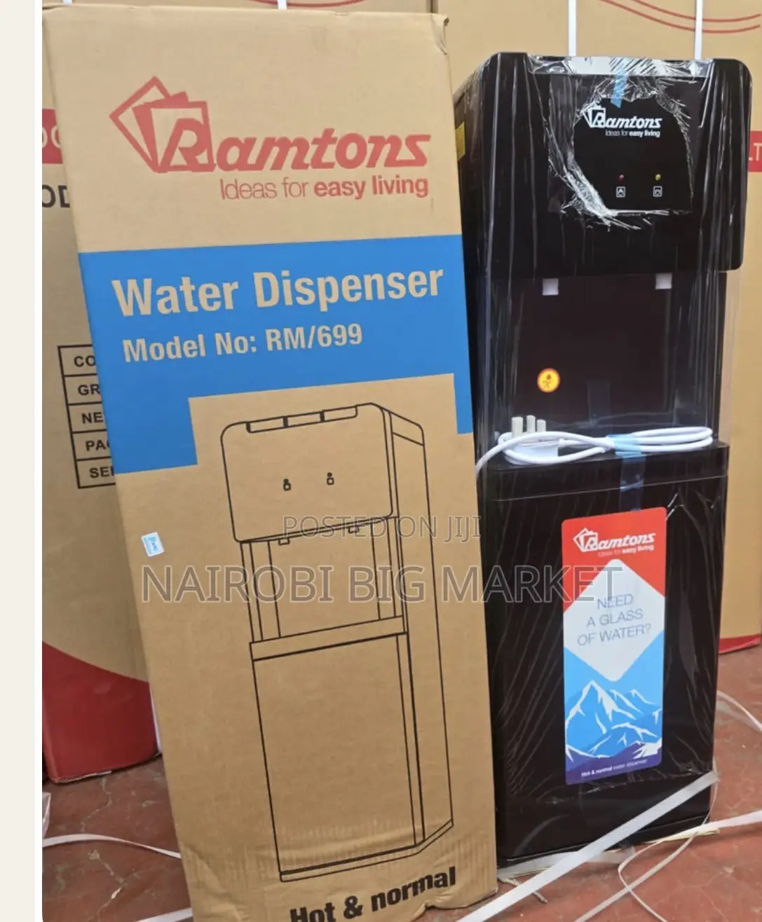 Ramtons Hot and Normal Standing Water Dispenser