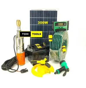 24V Complete Deep Well Pump Solar Irrigation Kit With Batter