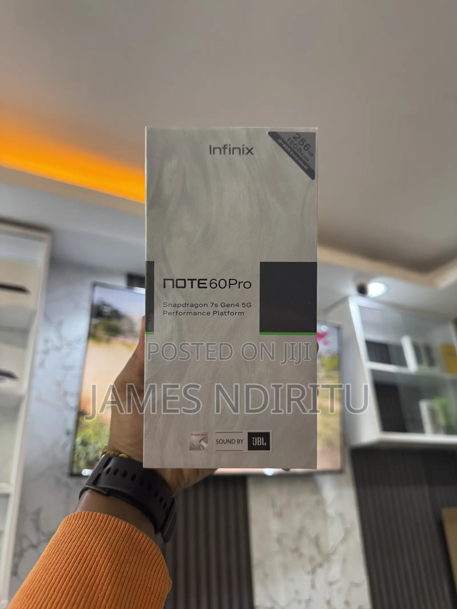 New Infinix Note 60 Pro 256 GB Black
