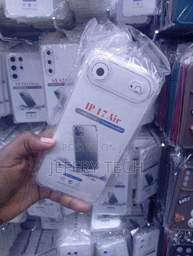 IP 17 Air Transparent Phone Case Designed for Anti-Fall Protection. - thumbnail 2