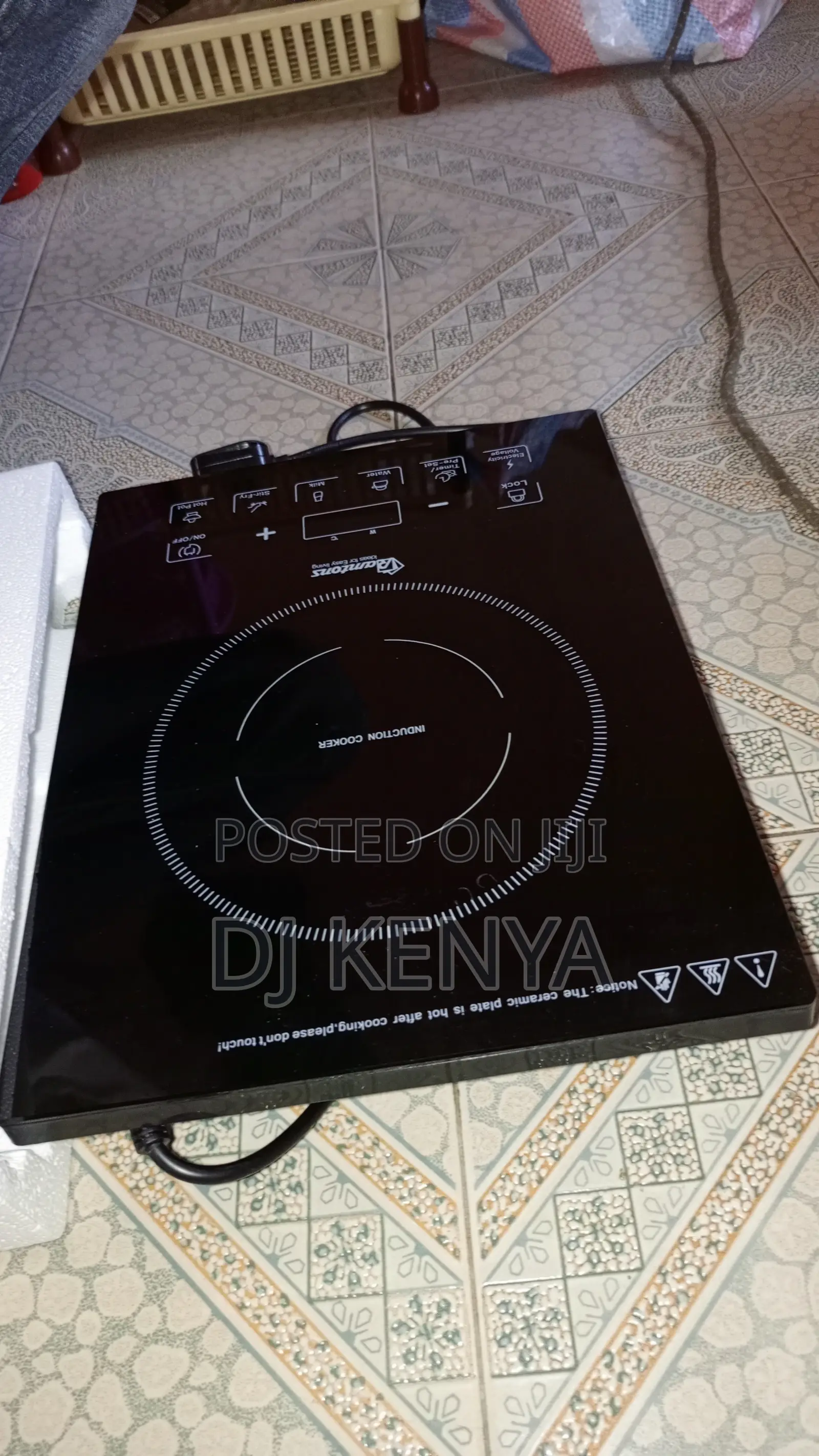 Ramtoms Electric Cooker + Non Sticky Pan