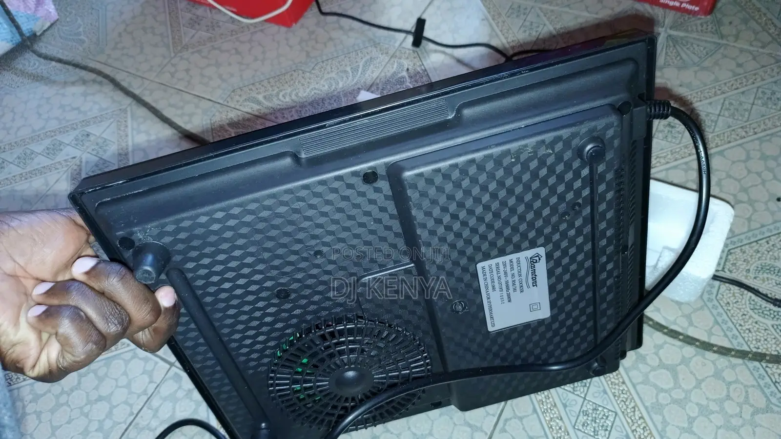 Ramtoms Electric Cooker + Non Sticky Pan