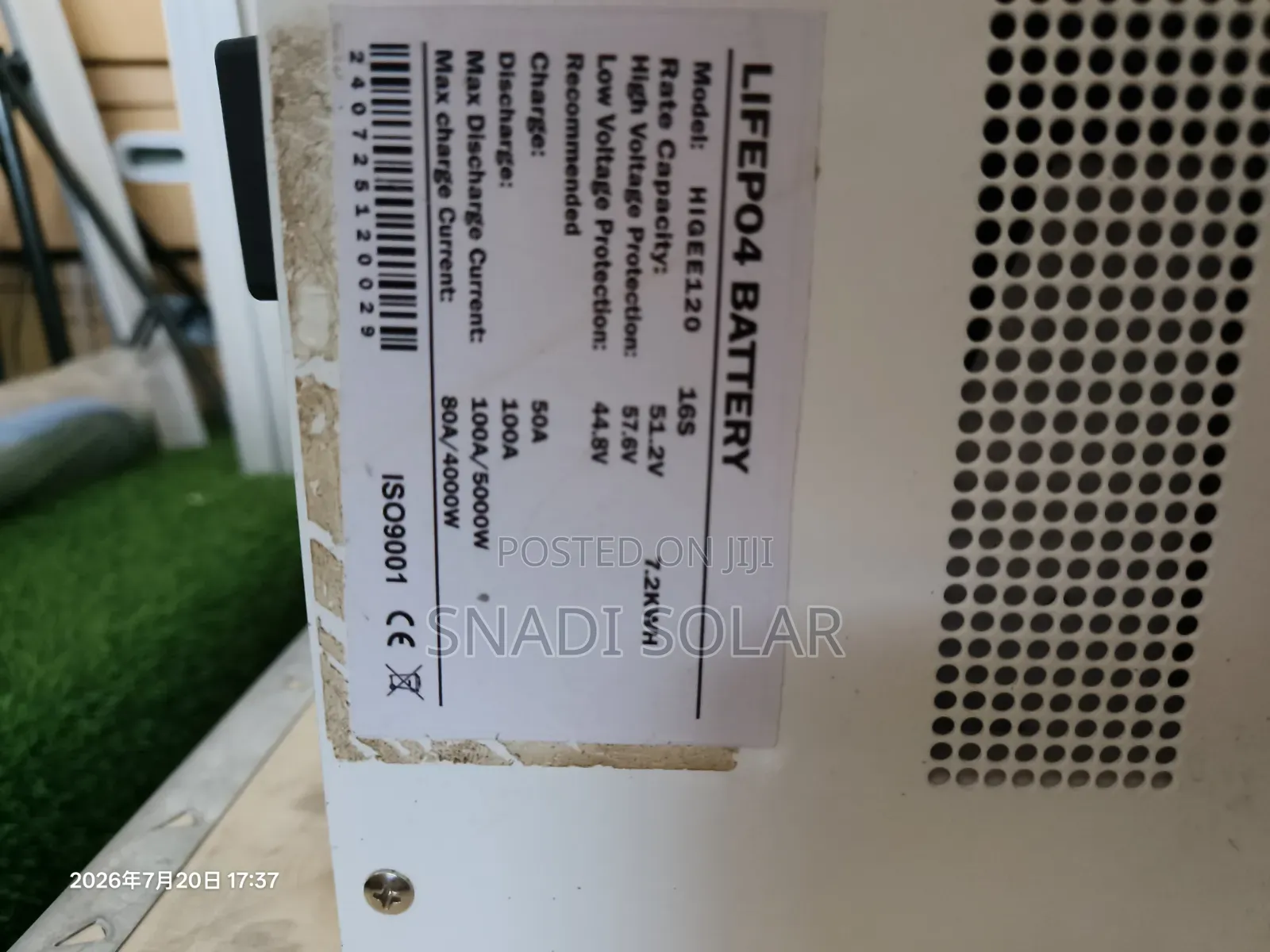 7kwh Lithium Battery