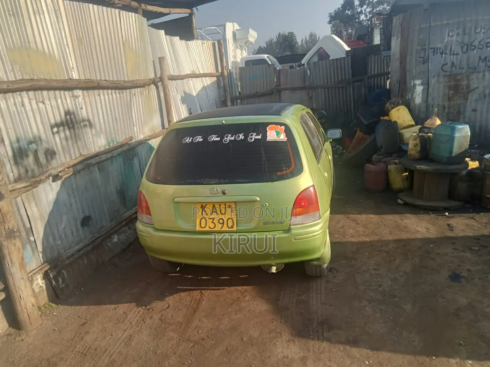 Toyota Starlet 2002 Green