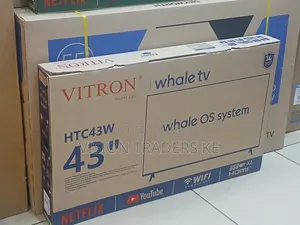 Vitron Smart Whale OS System Frameless Vitron 43 Inches TV