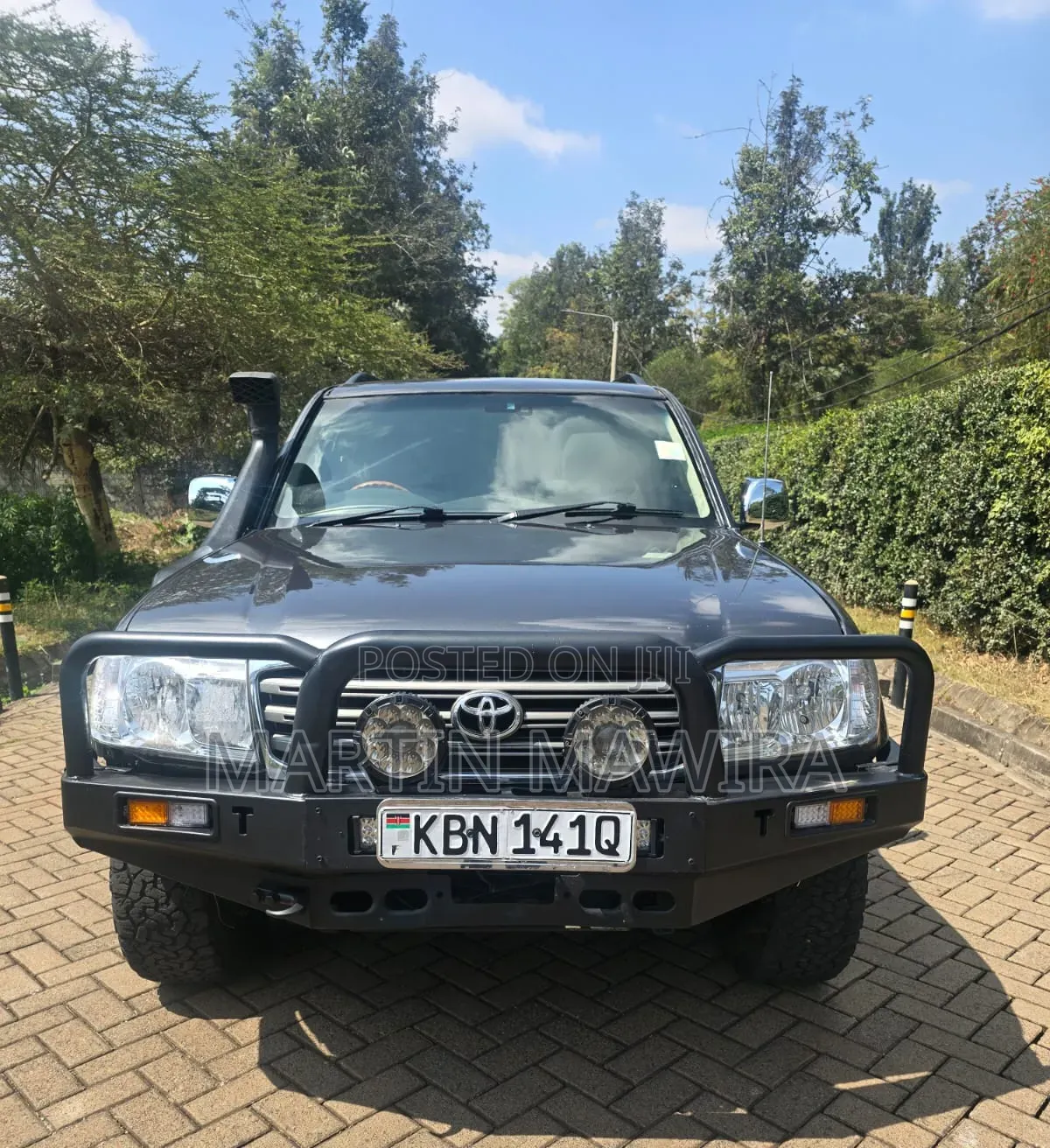 Toyota Land Cruiser Prado 2005 Gray