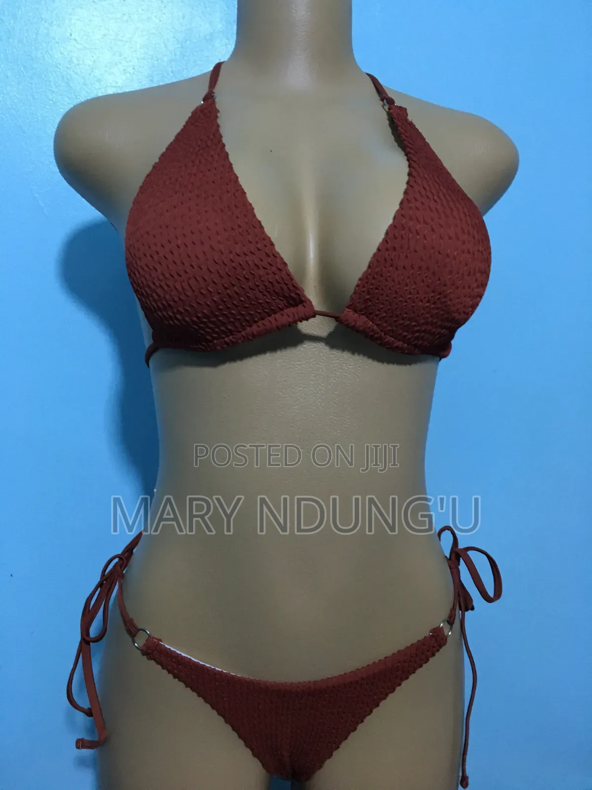 Brown Bikini Set