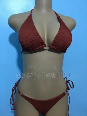 Brown Bikini Set