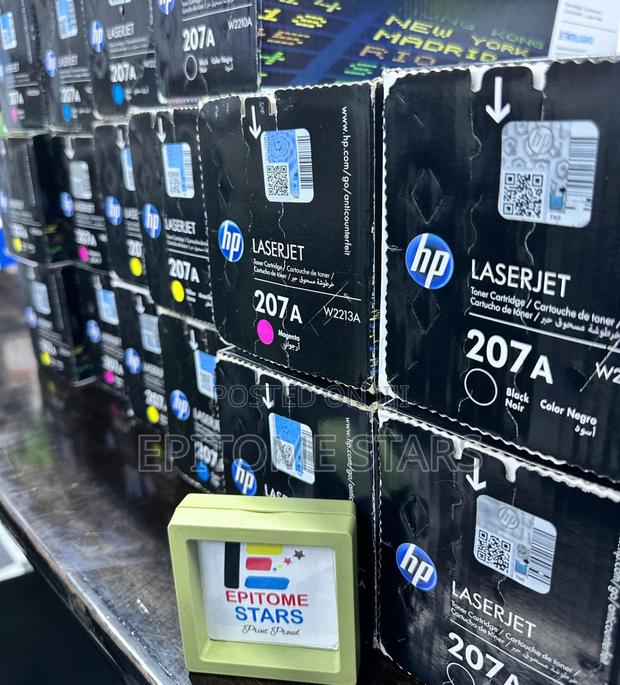 Genuine HP 207A Black LaserJet Toner (W2210A) – Premium Print Quality