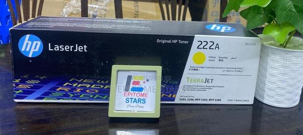 Authentic HP 222A Yellow Original Toner (W2222A) - main view