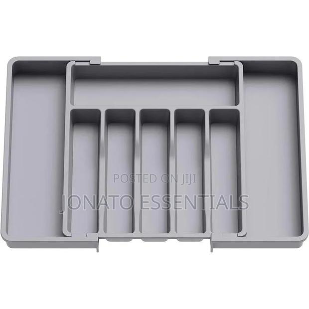 Adjustable Kitchen Drawer Organizer Cutlery Tray - thumbnail 2