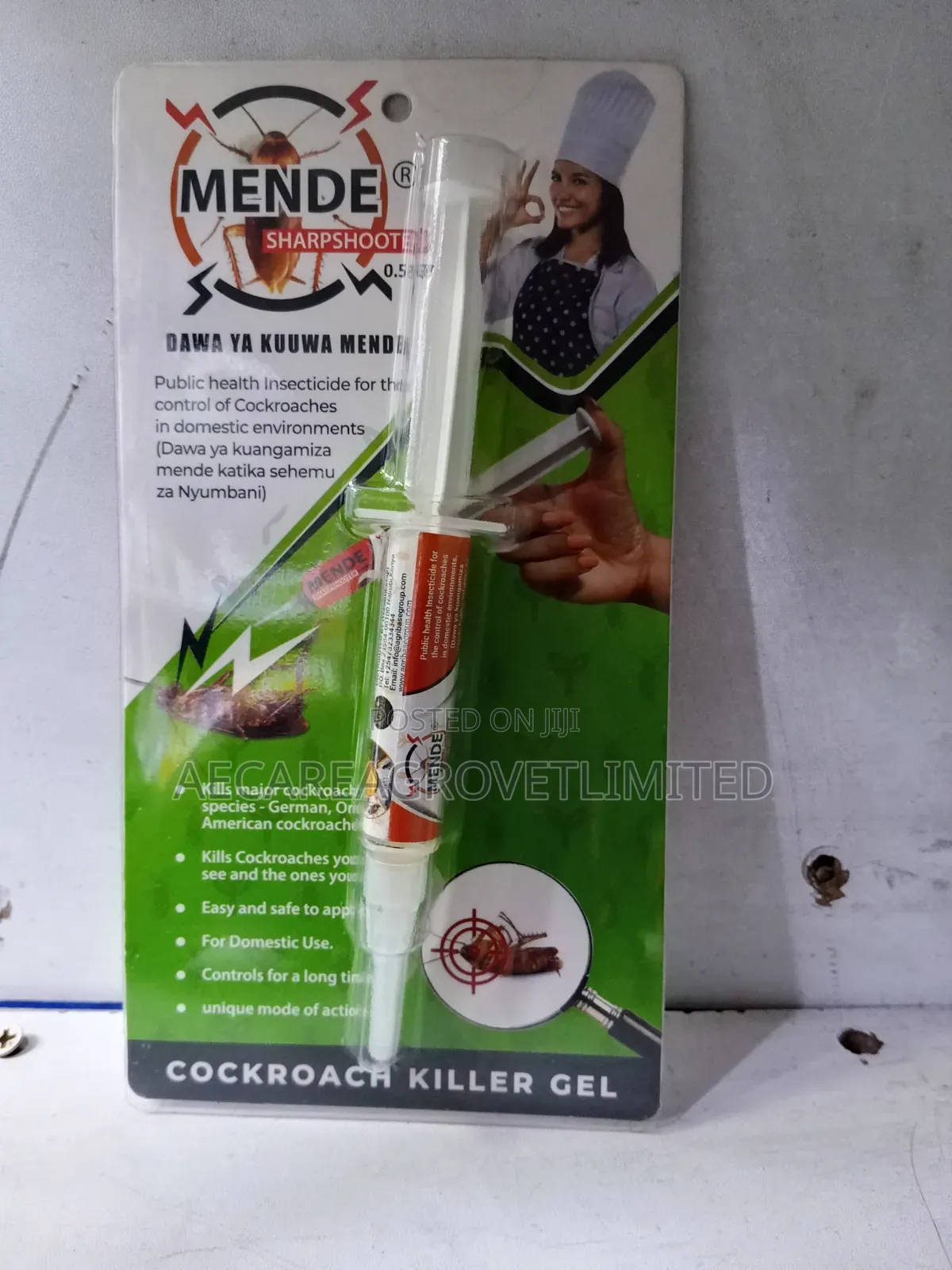 Mende Sharpshooter 0.5g Cockroach Killer Gel 5 Grams