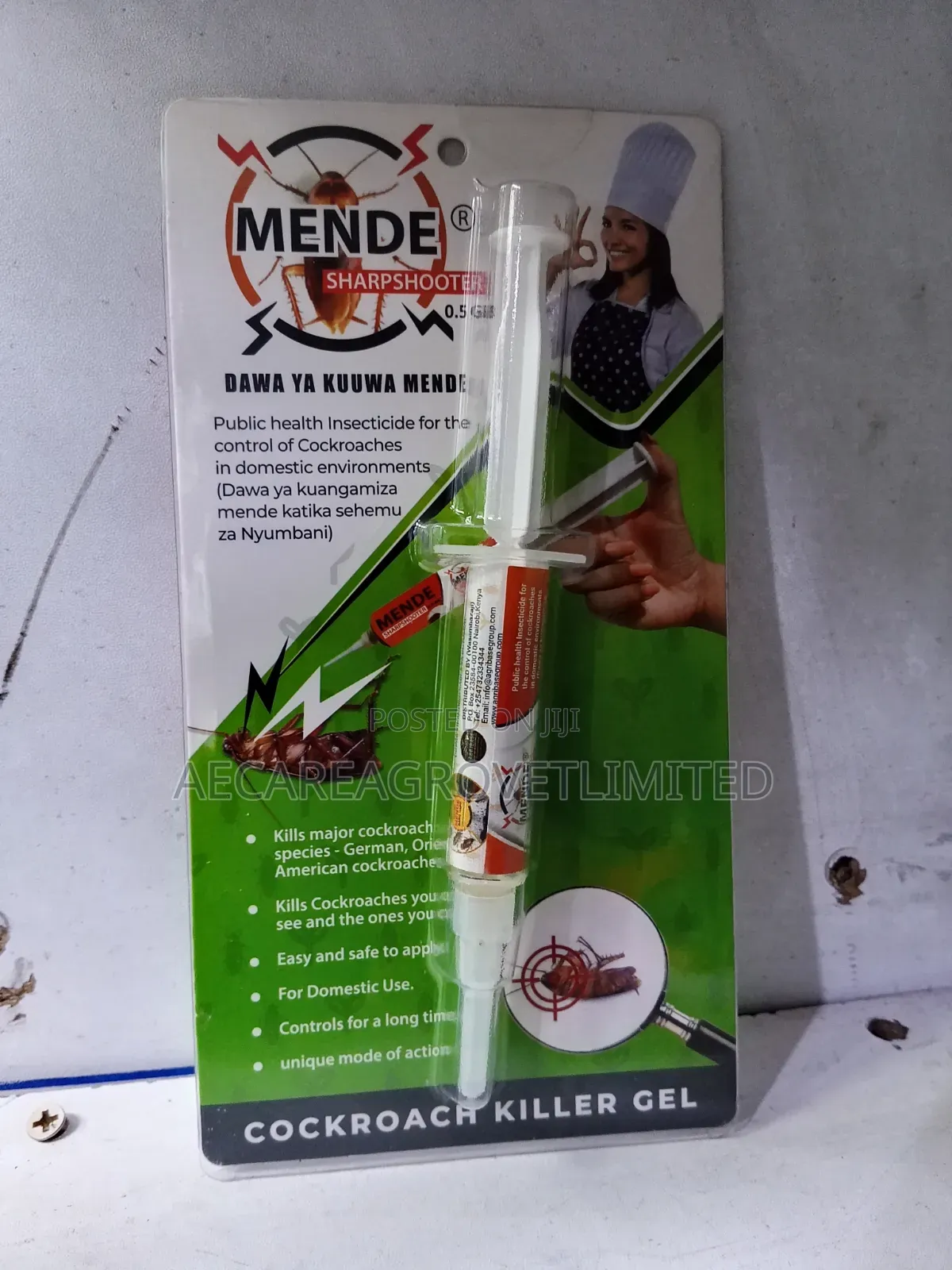 Mende Sharpshooter 0.5g Cockroach Killer Gel 5 Grams