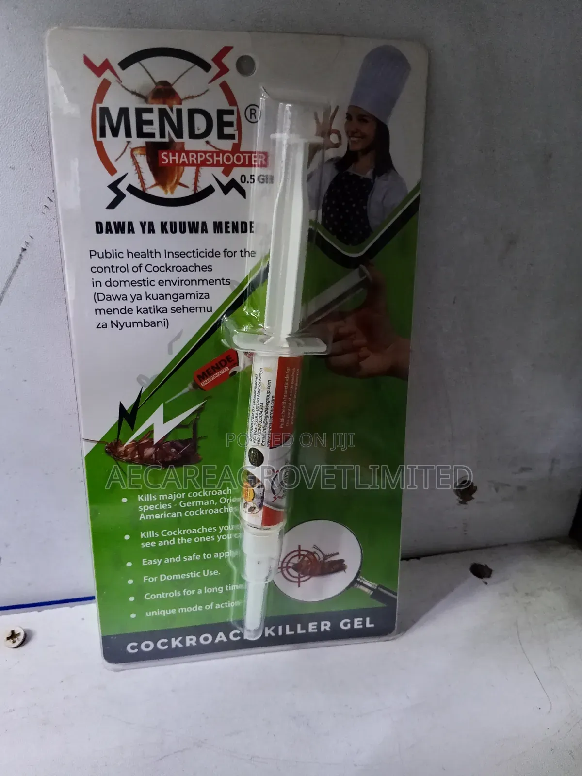 Mende Sharpshooter 0.5g Cockroach Killer Gel 5 Grams