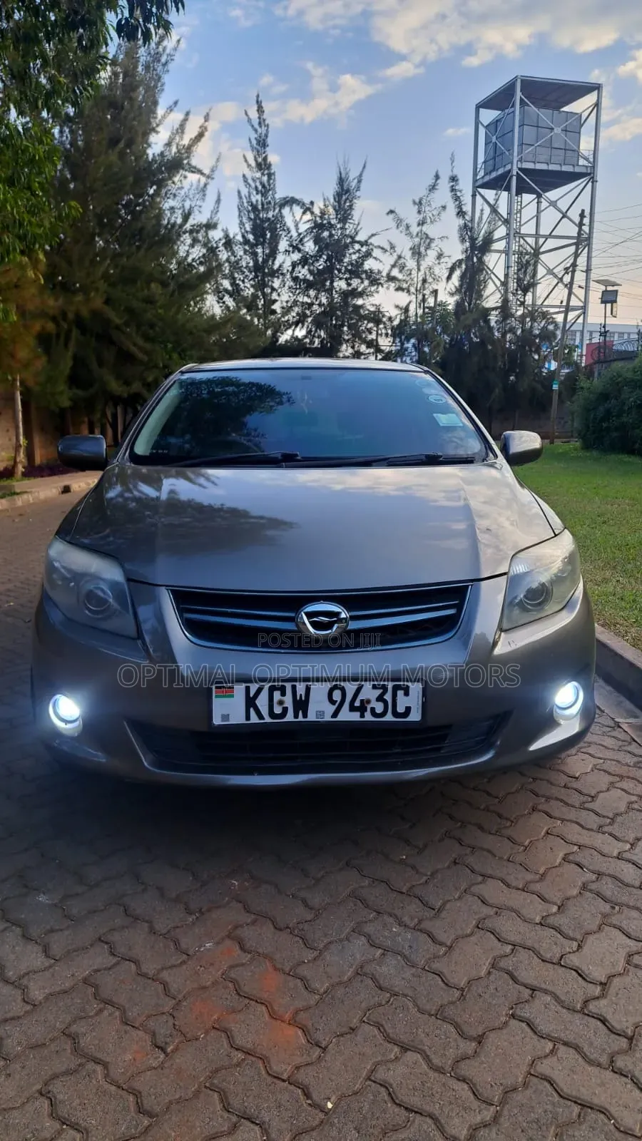 Toyota Corolla Fielder 2013 Brown