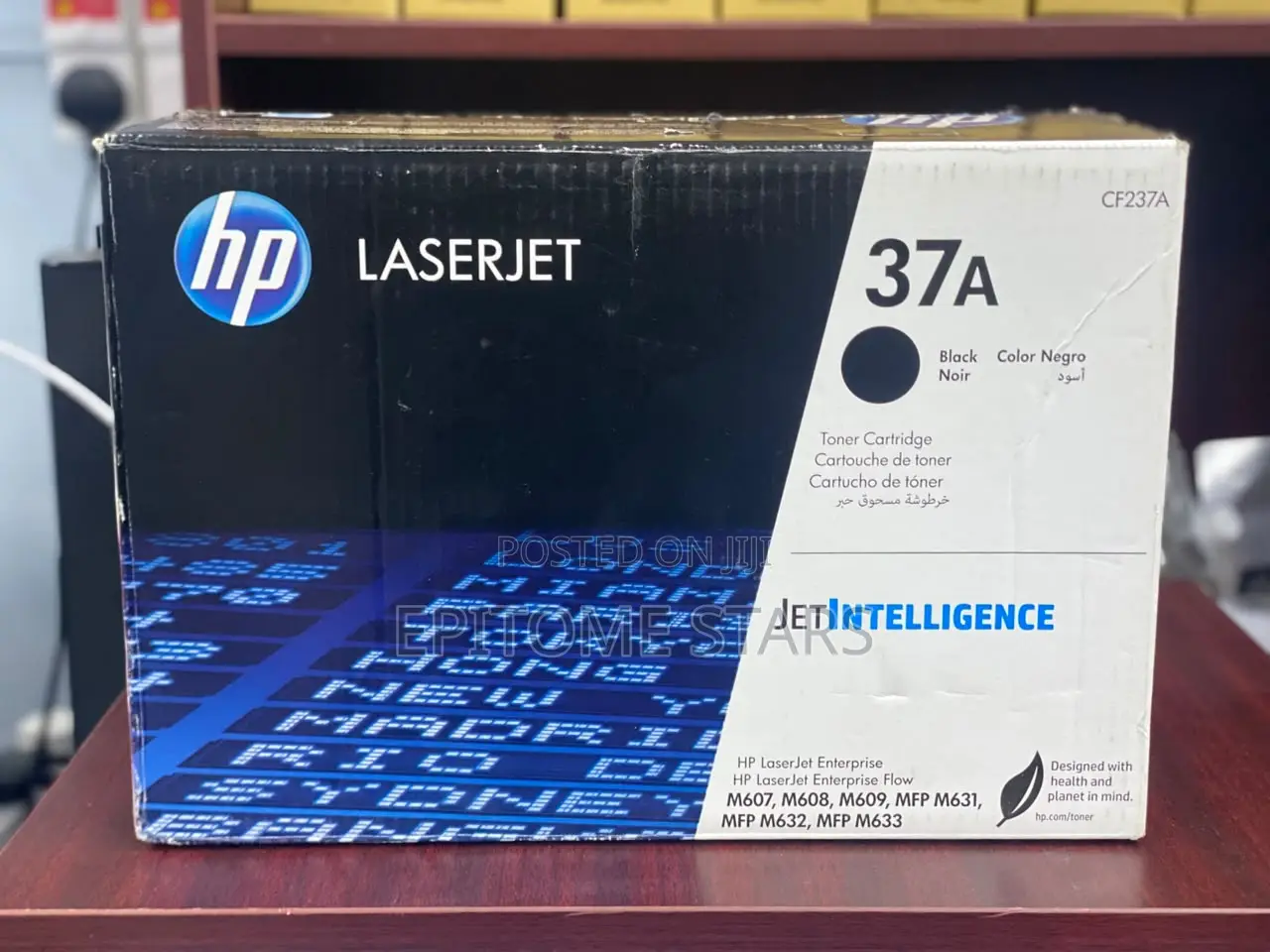High-Performance HP 37A Black Toner Cartridge (CF237A)