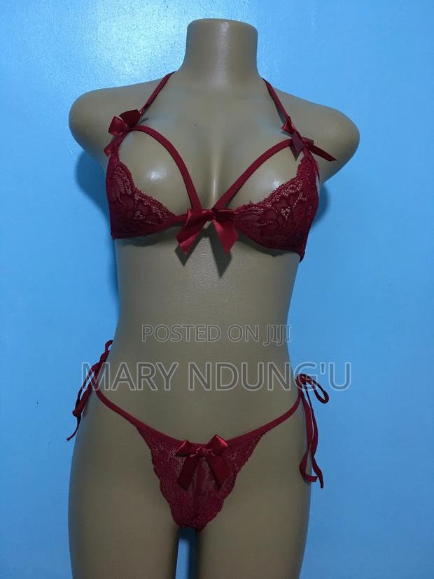 Red Lingerie Set - thumbnail 3