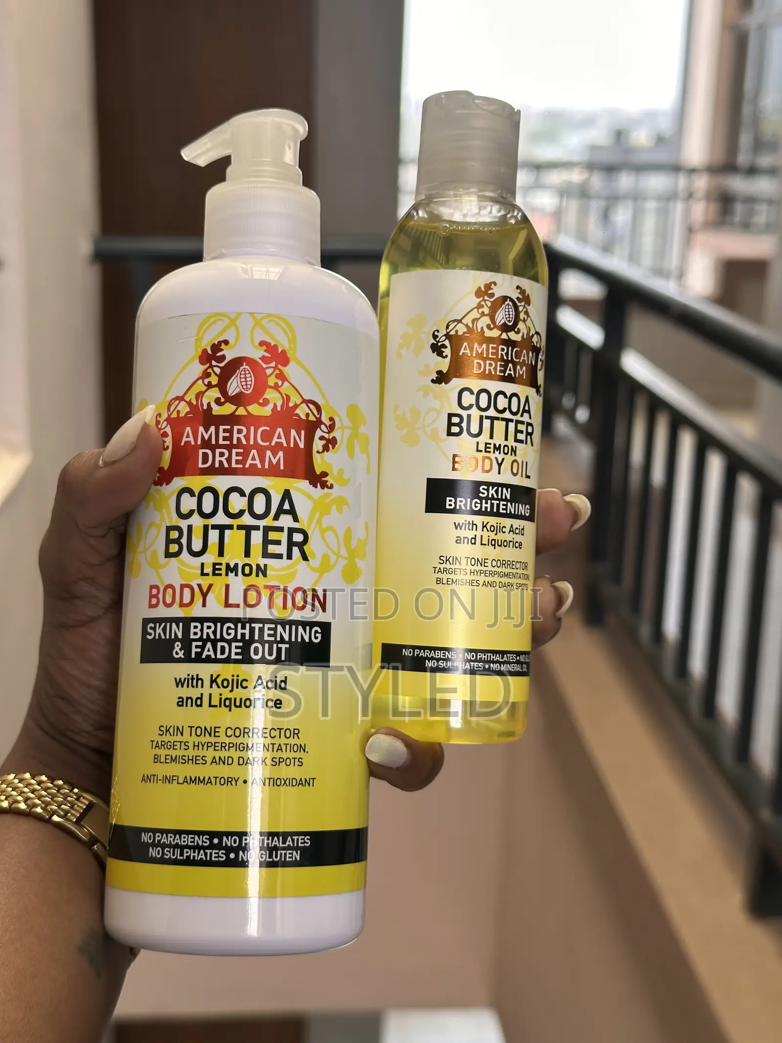 American Dream Cocoa Butter Lotion + Oil