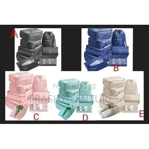 8pcs Luggage Travel Organizers for Suitcase