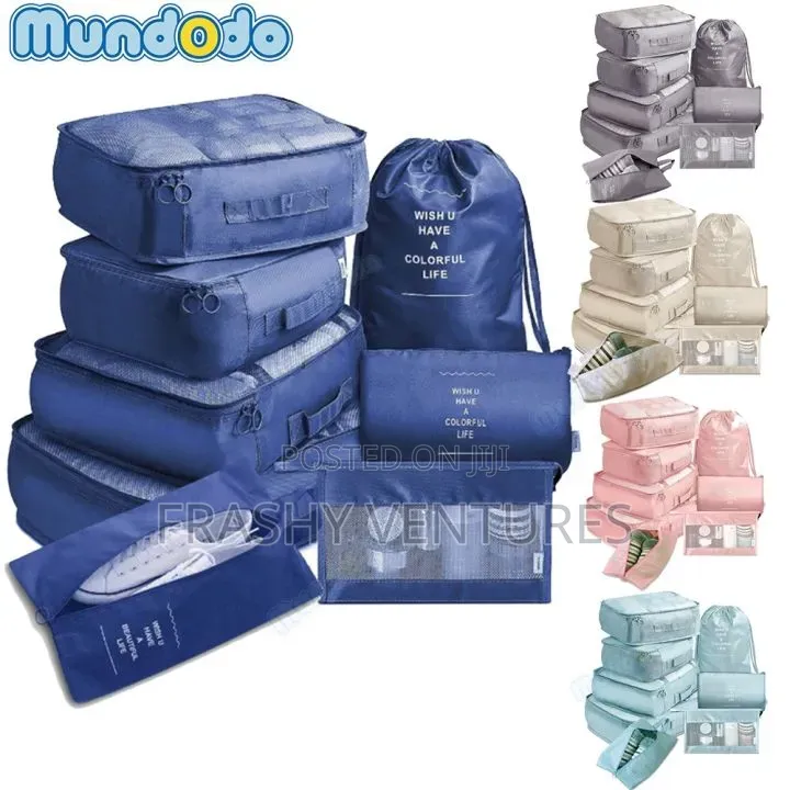 8pcs Luggage Travel Organizers for Suitcase