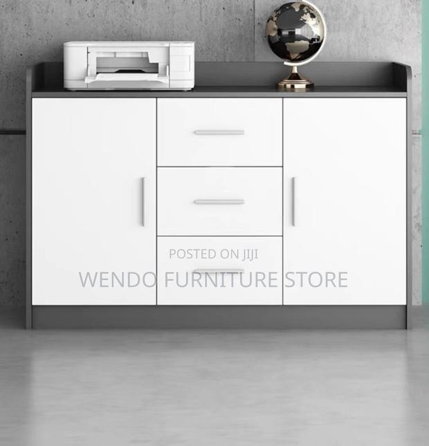 Office Credenza : Modern Architectural Sophistication Cabinet