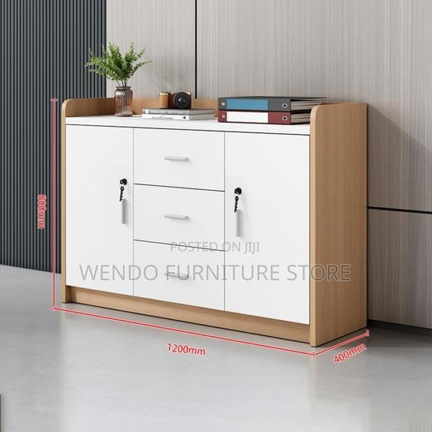 Office Credenza : Modern Architectural Sophistication Cabinet - thumbnail 2