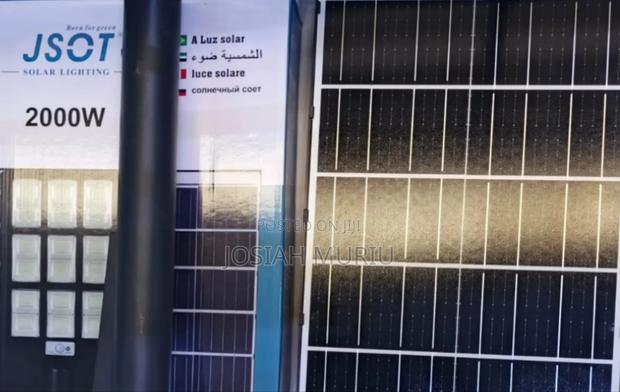 Jsot 2000w Durable Solar Streetlight With Motion Sensor - thumbnail 2