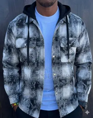 Flannel Shirts Shackets With Hood