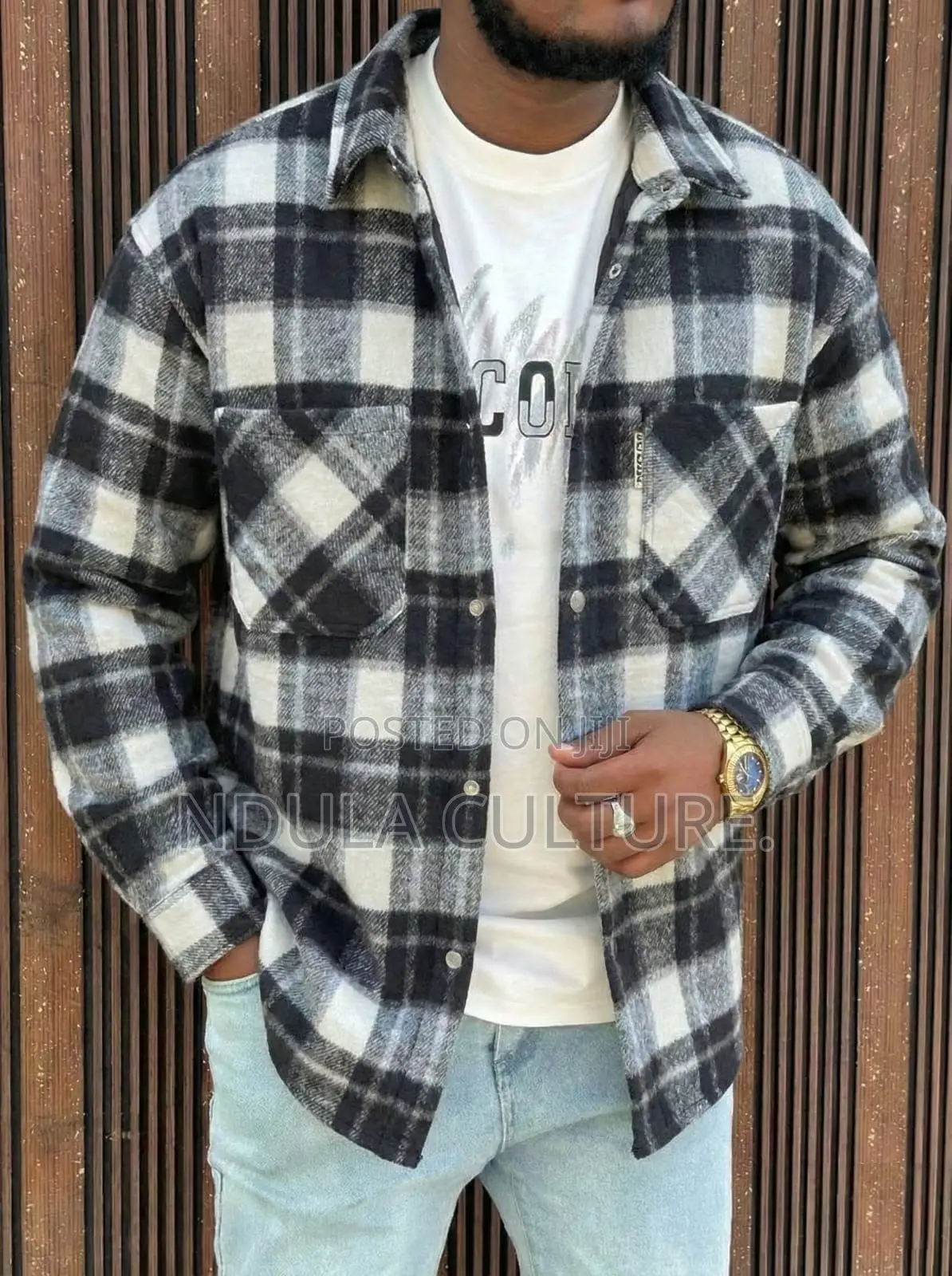 Flannel Shirts Shackets With Hood