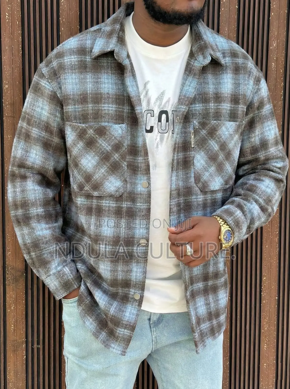 Flannel Shirts Shackets With Hood