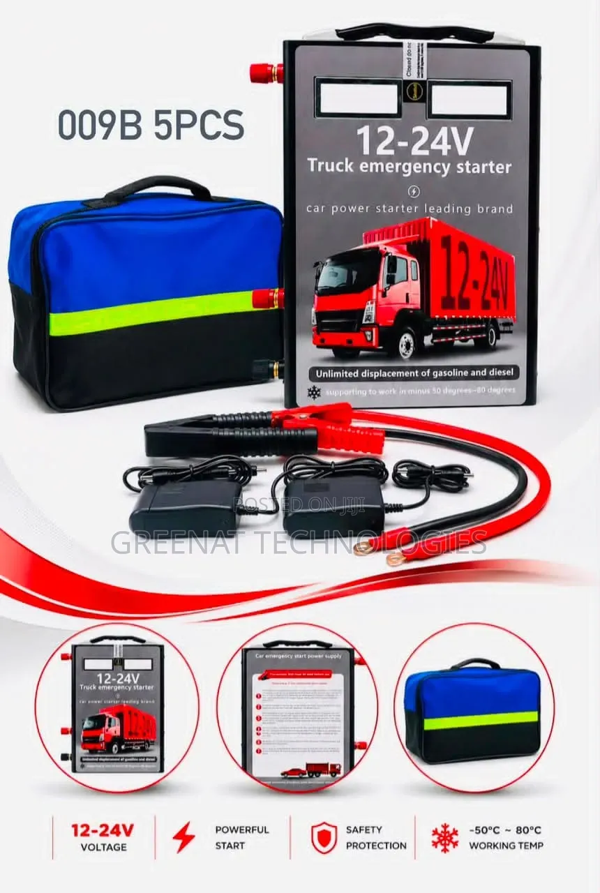 009B 12v-24v Truck and Lorries Emergency Starter