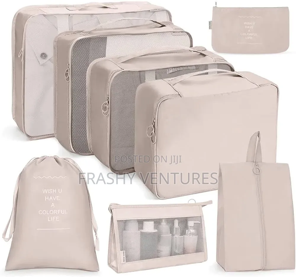 8pcs Premium Luggage Organizer