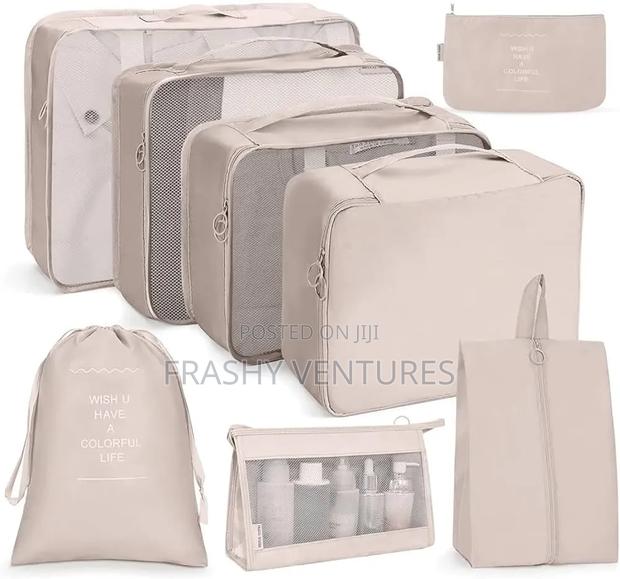 8pcs Premium Luggage Organizer - thumbnail 2