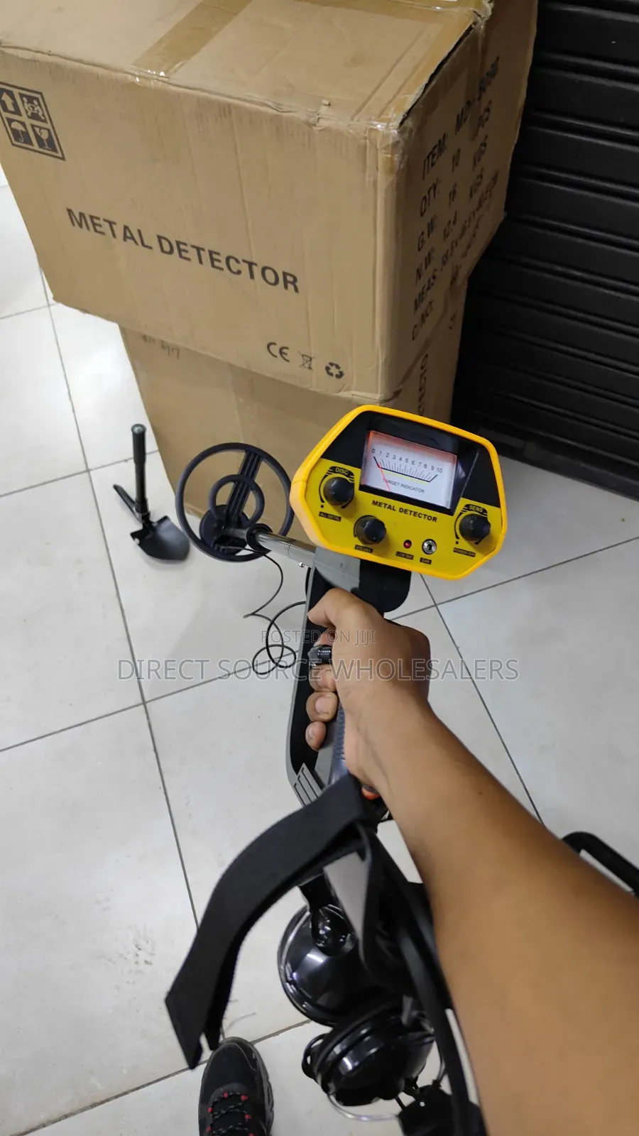 MD-5090 Adjustable Metal Detector With Discrimination Mode