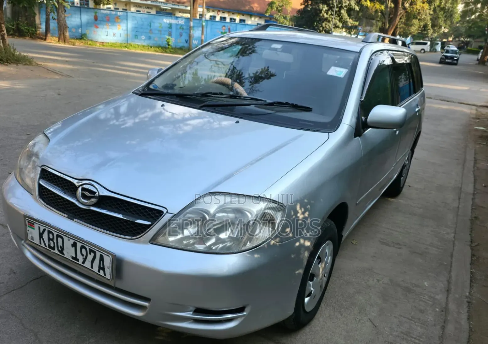 Toyota Corolla Fielder 2005 Silver