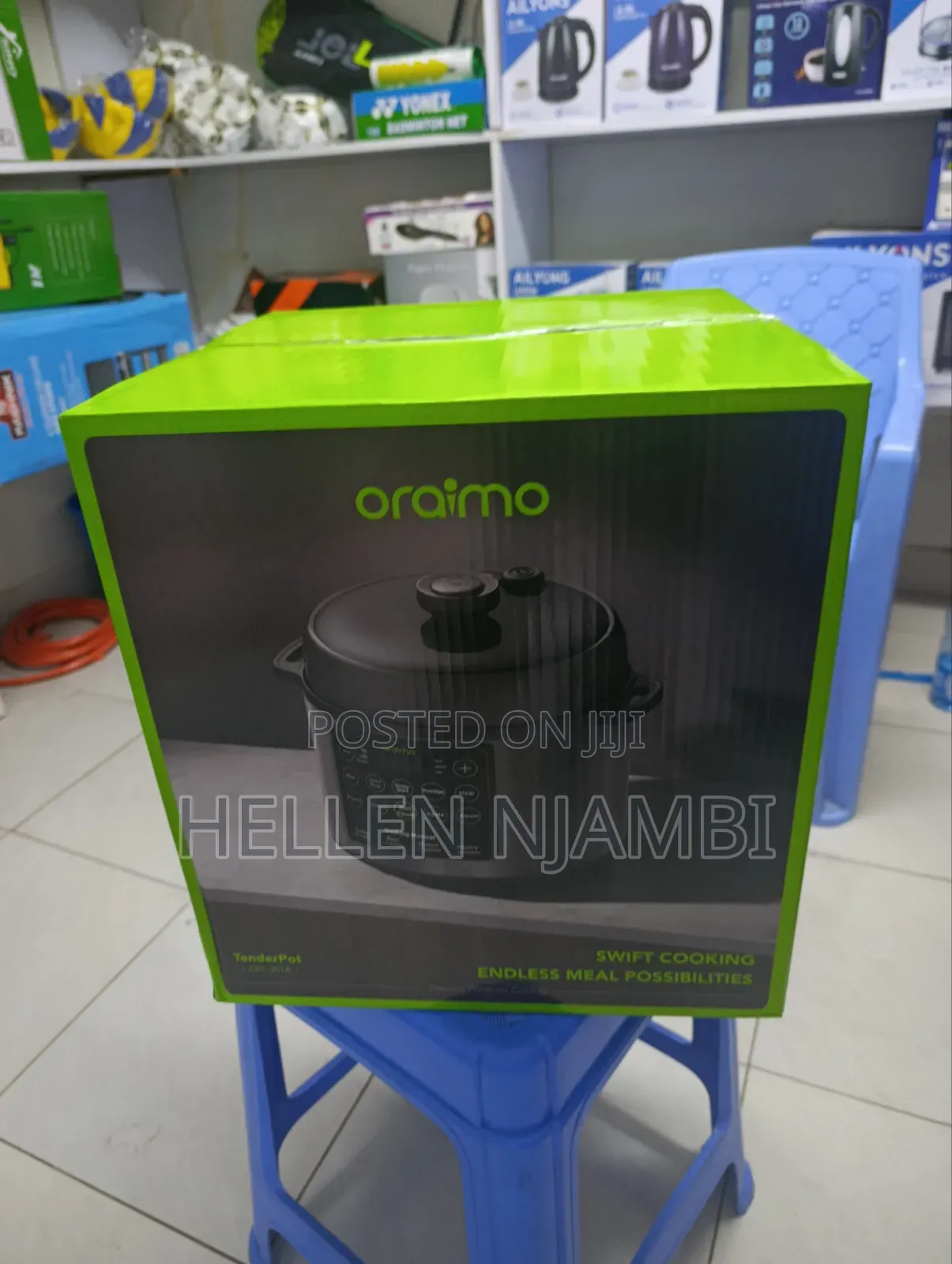 Oraimo TenderPot OEC-201A 6L 1000W Electric Pressure Cooker